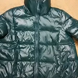 LOFT Green puffer jacket
